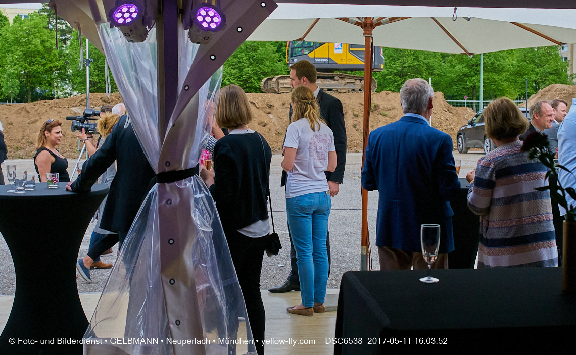 11. Mai 2017 - Grundsteinlegung für die LOGE und dem Kulturquadrat in Neuperlach